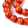 Imitation Tiger Eye Glass Beads Strands GLAA-Q106-03A-B05-3
