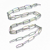 Ion Plating(IP) 304 Stainless Steel Paperclip Chains CHS-S006-JN958-3-3
