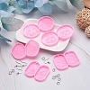 Cheriswelry 110Pcs Food Grade Pendant Silicone Molds DIY-CW0001-26-6