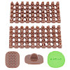 1 Set Plastic Cookie Stamp Sets DIY-CP0007-05-1