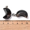 Natural Banded Agate Pendants G-F820-02L-15-2