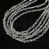 Natural Herkimer Diamond Beads Strands G-L611-A01-01-1
