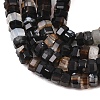 Natural Agate Beads Strands G-G345-C36-2x4mm-4