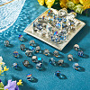 60Pcs 2 Colors Electroplate Glass Beads EGLA-TADJ0001-19A-5
