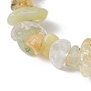 Natural Mixed Gemstone Chips Stretch Bracelets BJEW-JB11070-01-3