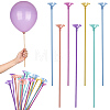 100 Bags Plastic Balloon Clips Holders DIY-WR0005-66B-1
