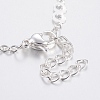 Trendy 304 Stainless Steel Link Chain Bracelets BJEW-I243-39S-4