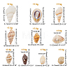 Natural Sea Shell Beads Kits SSHEL-PH0002-51-2