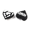 Cowboy Theme Silicone Focal Beads SIL-G014-01C-2
