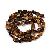 Natural Tiger Eye Beads Strands G-Q060-D08-3