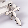 304 Stainless Steel Pendants STAS-K028-P-2