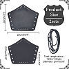 Adjustable PU Leather Cord Bracelets AJEW-WH0250-75B-2