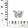 Alloy Enamel Pendants PALLOY-R151-29P-3