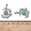 Natural Green Aventurine Pendants G-B194-01P-05-3