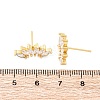 Horse Eye Sparkling Cubic Zirconia Stud Earrings for Her ZIRC-C025-25G-3