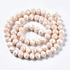 Electroplate Glass Beads Strands LS-EGLA-A034-P1mm-A17-3