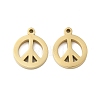 304 Stainless Steel Charms STAS-L022-137G-1