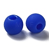 Frosted Opaque Acrylic Beads OACR-P019-01A-03-3