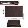 Lichee Pattern PU Leather Fabric Sheet DIY-WH0304-586B-2