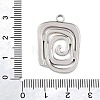Stainless Steel+Enamel Pendants SA-CBAA487-43P-3
