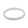 304 Stainless Steel Bangles for Women BJEW-G693-09P-2