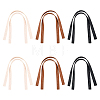WADORN 6 Pairs 3 Colors PU Leather Bag Straps FIND-WR0003-39-1