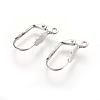 Stainless Steel Leverback Earring Findings X-STAS-E007-5-3