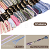 6-Ply Polyester Embroidery Floss OCOR-WH20074-15K-2