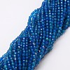 Natural Agate Bead Strands X-G-G882-4mm-A02-1
