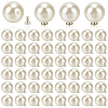 150 Sets Plastic Imitation Pearl Buttons KY-GA0001-46A-1