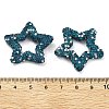 Star Shape Polymer Clay Rhinestone Beads CLAY-NH0001-06J-3