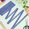 15.4 Yards Vintage Jacquard Polyester Ribbon OCOR-CY0004-63A-3