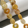 Natural Topaz Jade Beads Strands G-P536-A13-01-2