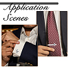 Alloy Cufflinks & Tie Clips Sets AJEW-WH0886-09A-5