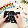 DIY Flower Pattern Change Purse 3D Embroidery Kit DIY-WH0297-05-3