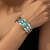 Alloy Cuff Bangles for Women WGC807D-02-3