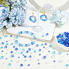 15 Strands 12 Styles Electroplate Glass Beads Strands EGLA-PA0001-50-4