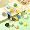 20Pcs 10 Colors Wood Beads WOOD-FS0002-58-6