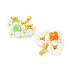 Glass Pendants PALLOY-MZ01351-2