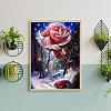Rose Flower Pattern Fancy Theme DIY Diamond Painting Kit PW-WG94484-13-1