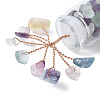 Natural Fluorite Chips Tree Decorations DJEW-P021-E03-2