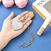 Stainless Steel Portable Lipstick Pouch Pendant Decorations HJEW-FS00108-5