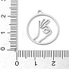 304 Stainless Steel Pendants STAS-Z131-01D-P-3