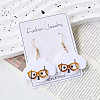 Dog Head Acrylic Dangle Earrings FS-WG7FCFA-01-1
