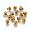 Tibetan Style Alloy Tube Bails X-GAB698Y-1