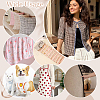 10M 4 Colors Printed Cotton Ribbon OCOR-FG0003-32-5