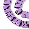Spray Painted Synthetic Non-magnetic Hematite Bead Strands G-T124-02H-1-3