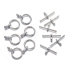 Tibetan Style Toggle Clasps LS-TIBE-AB2035Y-N-NF-2