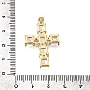 Brass Pave Cubic Zirconia Pendants CU-CBAE7DF-11G-C02-3