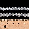 Transparent Glass Beads EGLA-A035-T6mm-B19-4